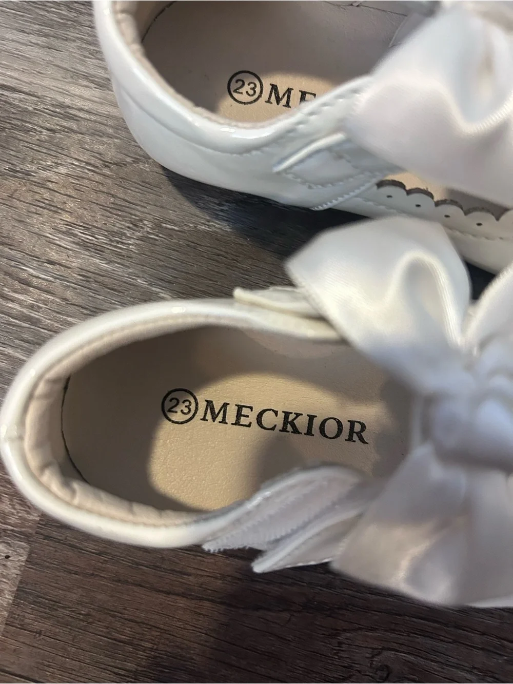 Meckior Mary Jane Dress Shoes Ballet Flats Size Toddler 7